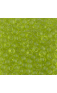 Miyuki rocailles Perlen 6/0 - Matte transparent chartreuse 6-143F